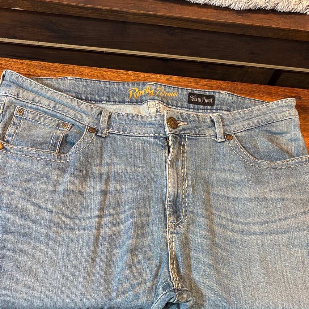 Wrangler Light Blue Slim Fit Jeans